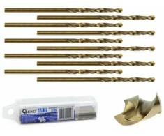 Geko Drill HSS kobalto grąžtas metalui 6 mm (10/720)