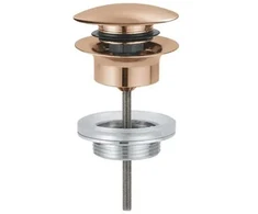 Grohe Praustuvo ventilis su push-open. brushed warm sunset