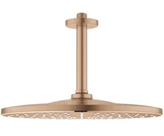 Lietaus dušo galva Grohe Rainshower Mono 310mm, iš lubų su laikikliu 191mm, brushed warm sunset