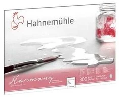 Hahnemühle Harmony akvareliniai dažai šalto spaudimo, 12 lapų, 300g, A4