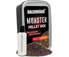 Peletės Haldorado Monster Pellet Box 400g - Squid &amp; Bloodworm