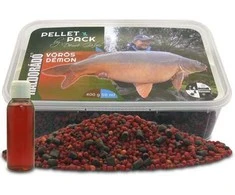 Peletės Haldorado Pellet Pack 400g - Raudona Demon