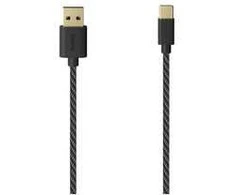Hama datový kabelis USB na USB-C juoda