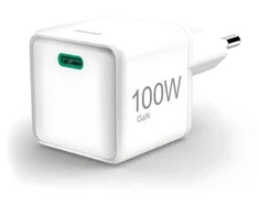 Hama supermini 100W GaN PD/QC 1x USB-C balta