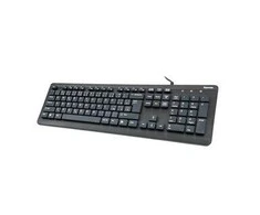 Hama KC-600 vandeniui atspari klaviatūra, juoda