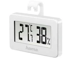 Hama Thermo-/Hygrometer Mini baltas