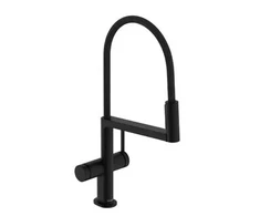 Hansgrohe virtuves izlietnes maisītājs Talis Select M54 PowderSpray, 3jet, matt juodas