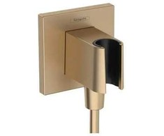 Hansgrohe dušas izvads ar dušas galvas turētāju Fixfit E, brushed bronze
