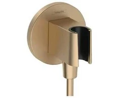 Hansgrohe dušas izvads ar dušas galvas turētāju Fixfit S, brushed bronze