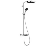 Hansgrohe Dušo sistema Pulsify 260 1 jet su Ecostat Fine termostatu ir rankiniu dušu