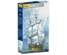 Heller Le Superbe burlaivio modelis 1/150 mastelis