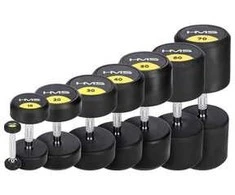 Guminis hantelis HMS HG Pro - 5kg