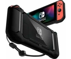 „Spigen Rugged Armor“, juodas – „Nintendo Switch“