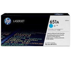 Hewlett Packard (HP) Tonerio Kasetė - HP 651 CE341AC, Puslapių Išeiga Iki 16,000 Puslapių, Mėlyna