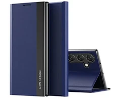 Hurtel Sleep Case Pro dėklas su atverčiamu dangteliu ir stovu Samsung Galaxy A56 – dėklas telefonui, mėlynos spalvos