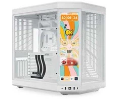 „Hyte Y70 Midi Tower Touch Infinite“ – balta