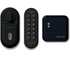 „Igloohome“ modifikuojama spyna + klaviatūra + „Wi-Fi“ tiltas (komplektas)