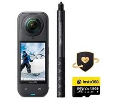 Kamera - Insta360 X5 snieglenčių komplektas