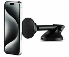 Laikiklis iOttie iTap 3 MagSafe prietaisų skydelio ir priekinio stiklo laikiklis su magnetiniu žiedo adapteriu
