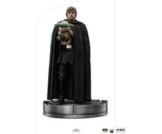 Iron Studios Luke Skywalker And Grogu - The Mandalorian - Art Scale
