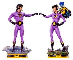 Iron Studios Wonder Twins - DC Comics - Art Scale