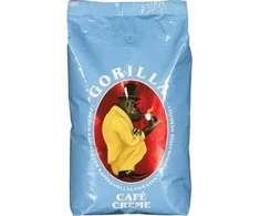 Joerges Gorilla Cafè Creme mėlyna 1kg kavos pupelių