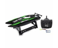Jamara Speedboot LiPo 7,4V juoda/žalia 2,4GHz