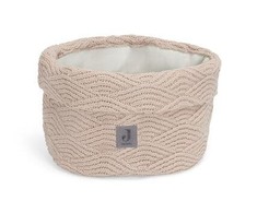 Fotelis Jollein daiktadėžė River Knit Pale Rožinė