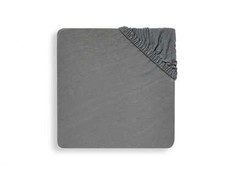 Jollein trikotažinė paklodė su guma Jersey Storm Pilkas 40x80 cm