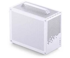 Jonsbo Jonsplus Z20 Mesh PC-kompiuterio korpusas, Mini Tower, Micro-ATX, mit Tragegriff – baltos spalvos