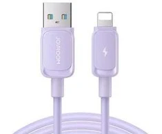 USB kabelis Joyroom (S-AL012A14) lightning (2.4A) 1.2m violetinis