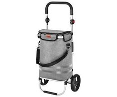 Kelioninis Nils Extreme NC4305 Vežimėlis NA ZAKUPY sulankstomas PREMIUM 50L PILKA NILS