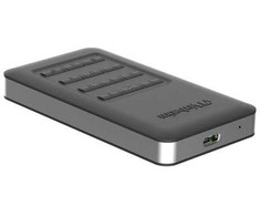 Kietasis diskas SSD išorinis Verbatim Store N Go Secure, 53402, 256 GB, juodas, šifruotas, su skaičių klaviatūra, USB-C jungtimi, 2,5", USB-C, R