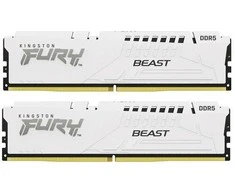 RAM Kingston KF556C36BWEK2-32 32GB 5600MT/s DDR5 CL36 DIMM (Kit of 2) FURY Beast Baltas EXPO | Kingstonas