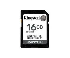 Kingstonas | SDHC/SDXC SD | „Flash“ atminties kortelė | 16 GB | Juodas
