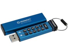 Kingston IronKey klaviatūra 200 256GB USB 3.0 AES Encrypted