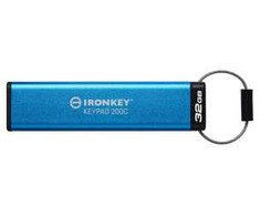 Kingston IronKey klaviatūra 200 32GB USB-C AES Encrypted