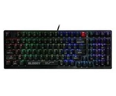 Klaviatūra A4Tech Bloody S98 Juodas RGB mechaninė klaviatūra žaidimams USB CZ