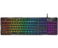 Genius GX Gaming Scorpion K7 Plus Copilot klaviatūra su laidu (USB) CZ/SK, juoda