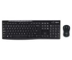 Klaviatūra ir pelė Kit Logitech WIRELESS DESKTOP MK270
