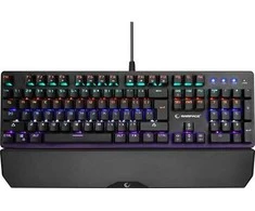 Klaviatūra Mėlyna Rampage Umbra KB-R86 Mėlyna Switch juoda