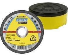 Abrazyvinis pjovimo diskas Klingspor A 960 TZ Special; 125x1 mm; 25 vnt.