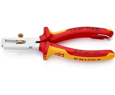 KNIPEX izoliacijos nuėmiklis su atidarymo spyruokle, universalus