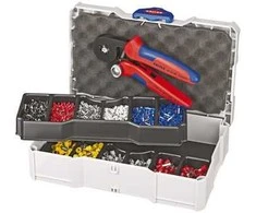 Antgalių presavimo replės su antgaliais KNIPEX 97 90 09