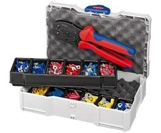 Antgalių presavimo replės su antgaliais KNIPEX 97 90 21