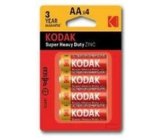 Kodak Super Heavy ZnCl R6 (AA) 4 pak. Elementai