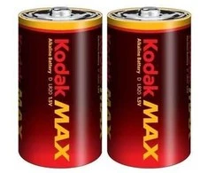 Kodak MAX D (LR20) baterijos - 2 lizdinės plokštelės