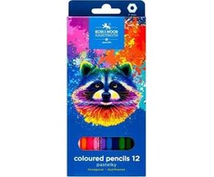 KOH-I-NOOR pieštukų kreidelės 12 SPALVŲ SZOP 3552
