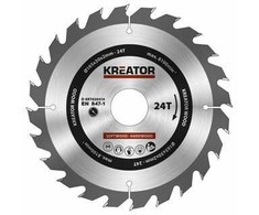 Kreator KRT020410 - Medienos pjovimo diskas 165mm, 24T