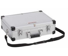 Kreator KRT640101S - Aliuminio case 420x300x125mm sidabrinis